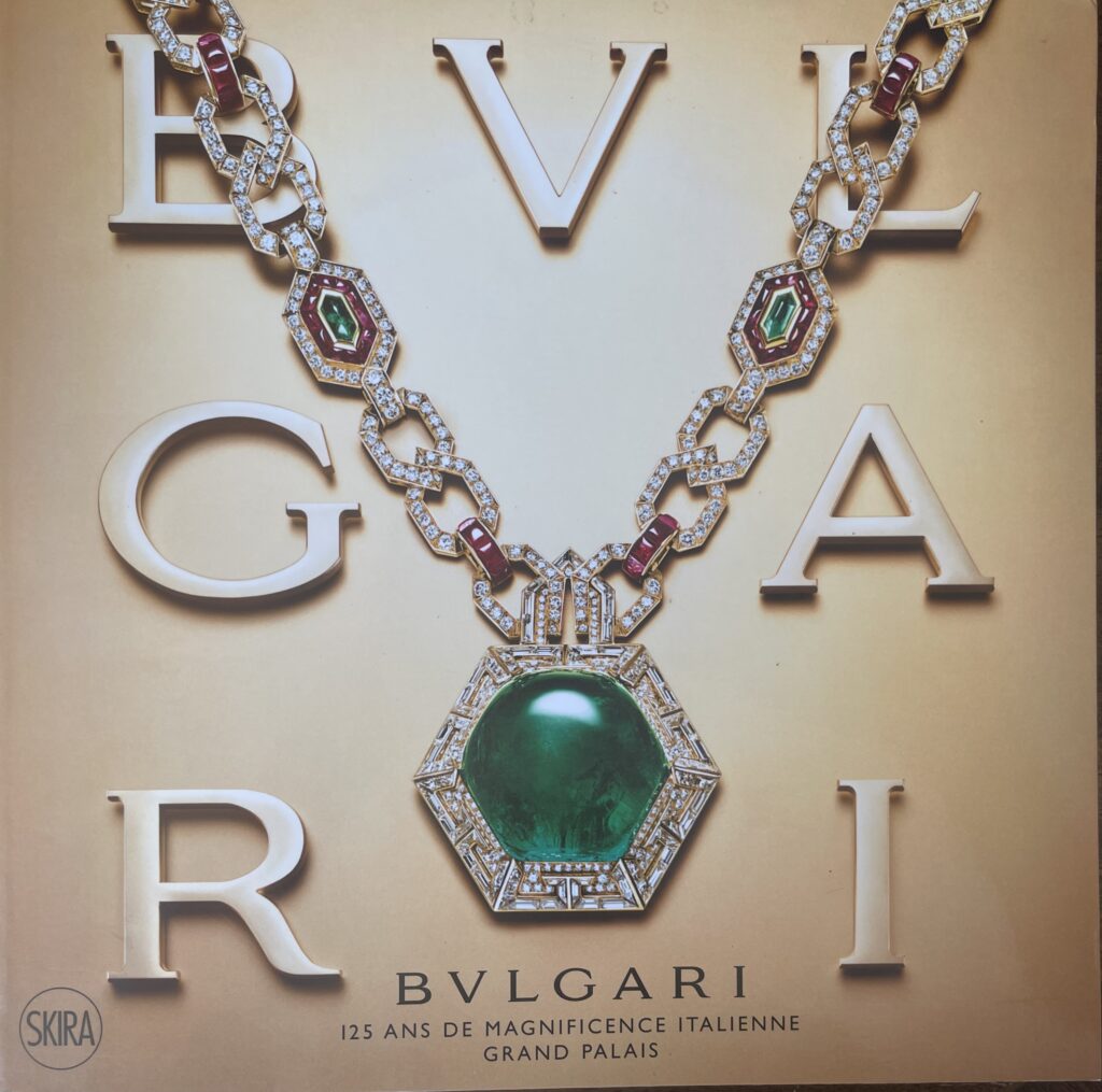Cover of the Bvlgari cataloque exhibition at the Grand Palais in Paris in 2009